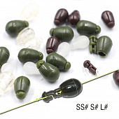 Бусина стопор-коннектор для методного монтажа